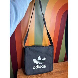 Vintage adidas laptop camping travelling bag shoulder strap - used condition